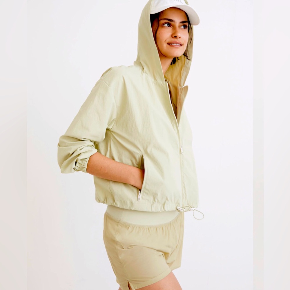 Madewell | MWL Hiking Hoodie Crop Jacket Size M